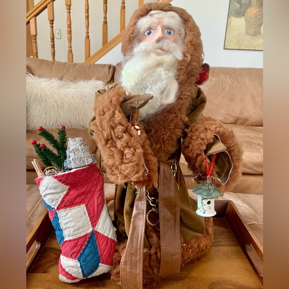 Vintage OOAK Christmas Old World Santa - Picture 1 of 10
